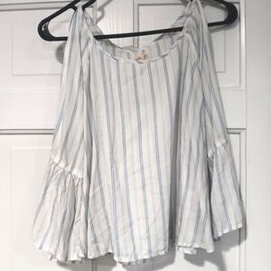 Hollister open shoulder top